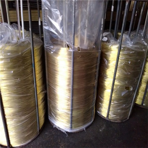 国标H70黄铜线 冷镦黄铜线 光亮黄铜扁线插头专用线