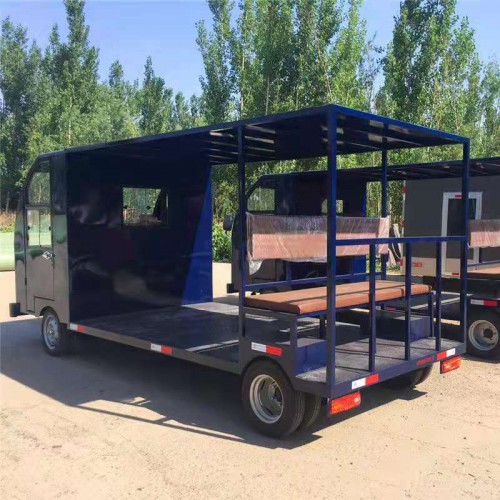 3吨5吨智能电瓶周转平板车 厂区搬运车 库房厂区仓储转运车