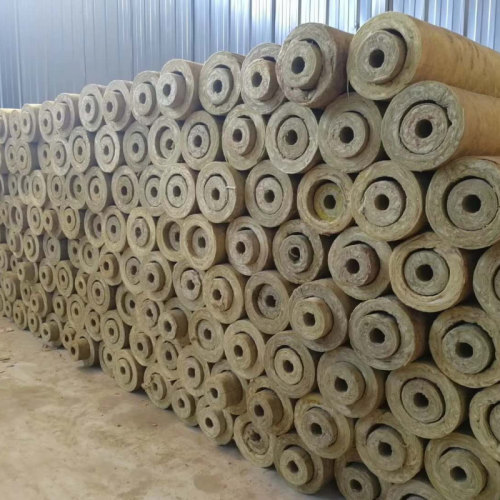 铁皮岩棉保温管 铁皮岩棉保温管厂家