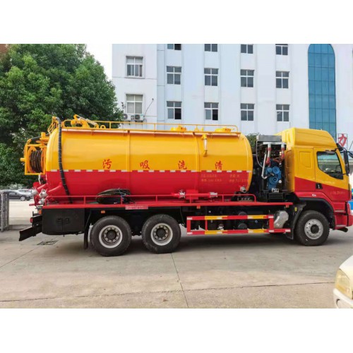 厂家直供22方东风柳汽清洗吸污车 市政抢修车 淤泥清洗车