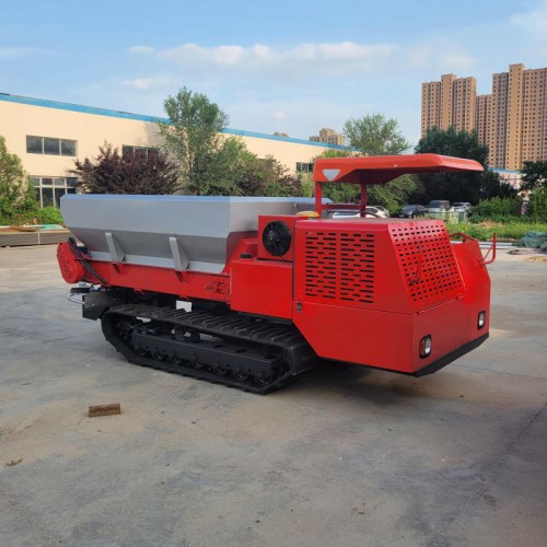 履带撒肥机 有机肥撒粪车