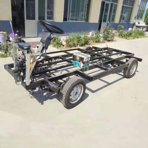 电动花车底盘  工业电动平板车  厂区搬运车