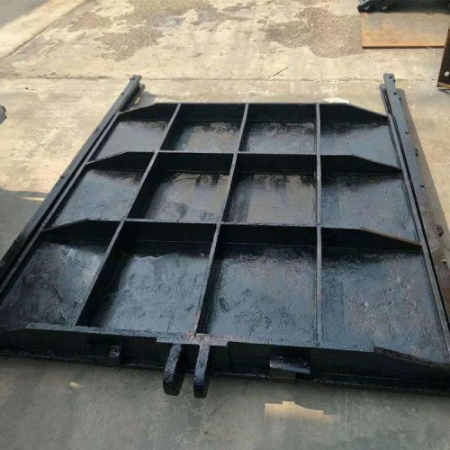 铸铁镶铜圆闸门 平面拱形铸铁圆闸门  双向承压铸铁方闸门