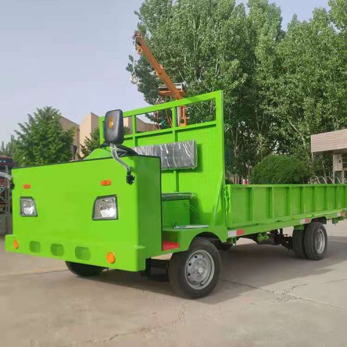 电动拉货车  电动平板车  生产建筑搬运车