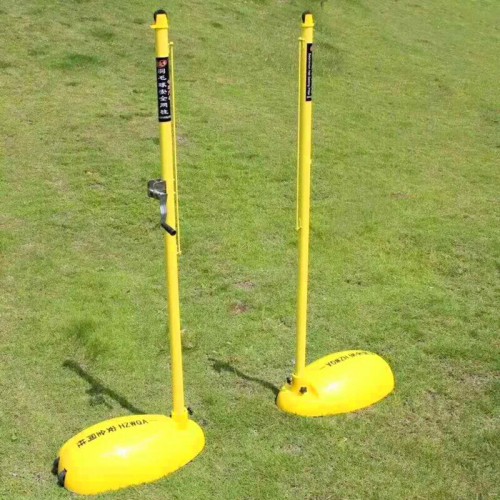 比赛训练专用羽毛球柱 羽毛球柱的标准尺寸 环保型羽毛球柱