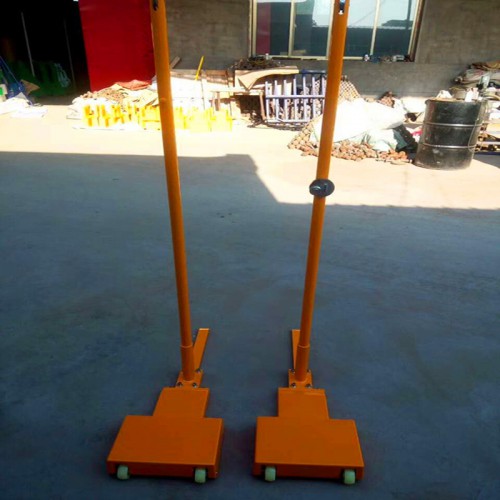 羽毛球柱 可调升降球柱加工定制多功能球柱 铸铁羽毛球柱