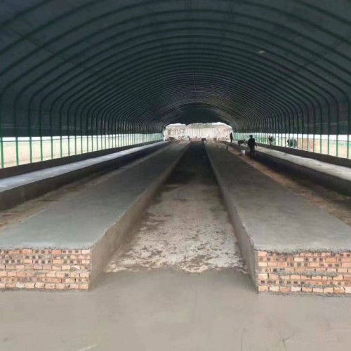 冬暖式土墙大棚 安装养殖大棚 简易养殖棚