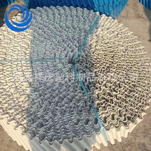 冷却塔填料 斜交错冷却塔填料 梯形冷却塔填料 圆塔填料