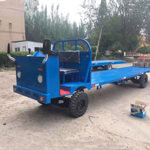 工业电动平板车  电动平板工具车  电动高承载搬运车