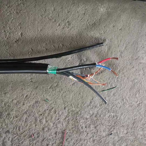 索道复合通信电缆HYAC+RVVP+光缆