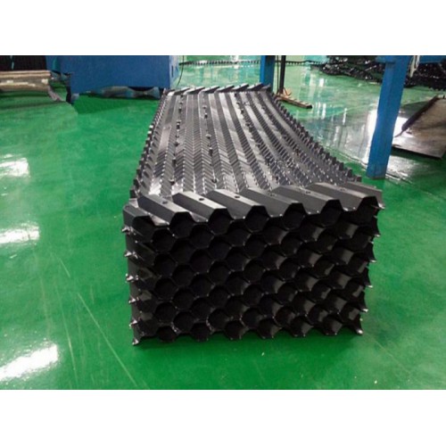 带收水器填料 长方形点波冷却塔填料  冷却塔填料