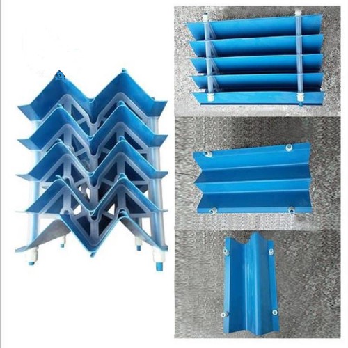 冷却塔收水器 M型带沟槽冷却塔收水器 PVC材质收水器