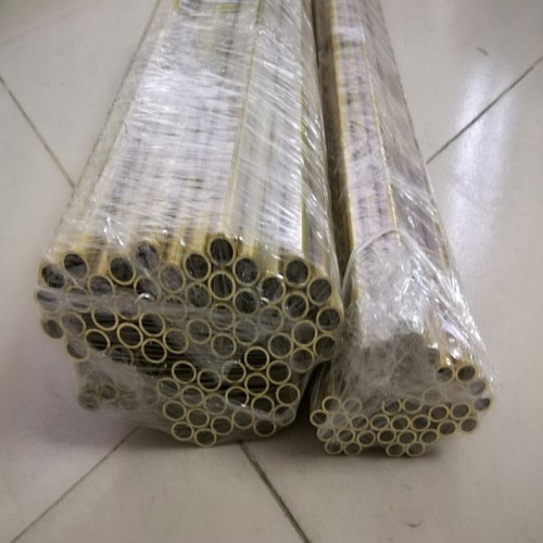 H65薄壁空心黄铜管厂家供应精密无缝黄铜管精拉黄铜管