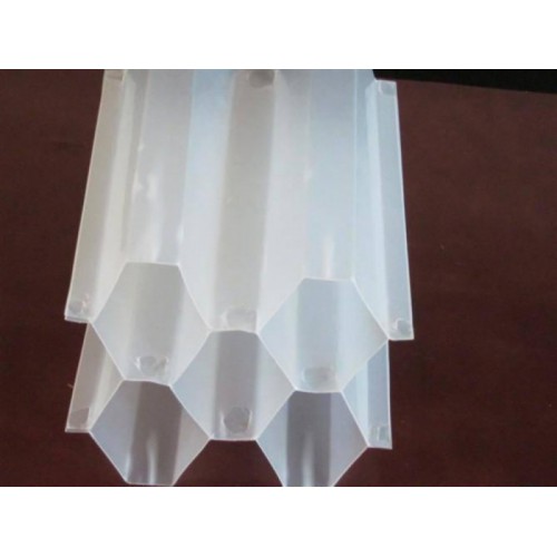 斜管填料 六角蜂窝斜管填料