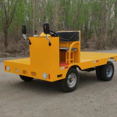 载重王搬运车  电动平板工具车  2吨4吨建材运输平板车