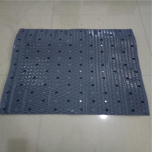 冷却塔填料 PVC荏原填料 耐高温中央空调黑色荏原填料