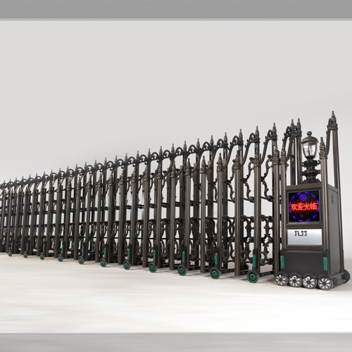 经典欧式铸铝伸缩门