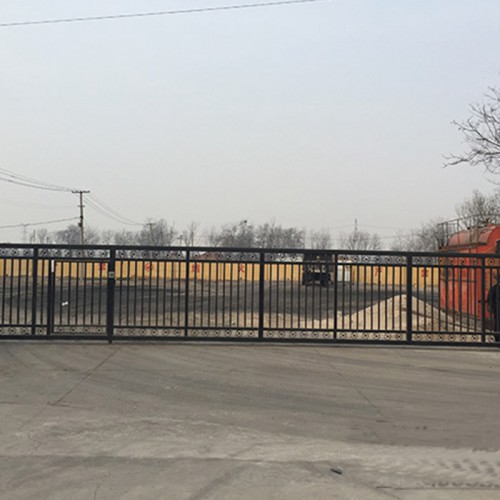 邢台定做铁艺电动推拉门