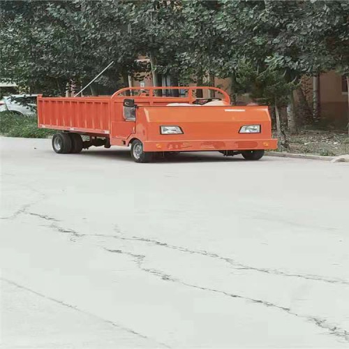 厂区搬运车  电动平板车  1到10吨电动设备搬运车