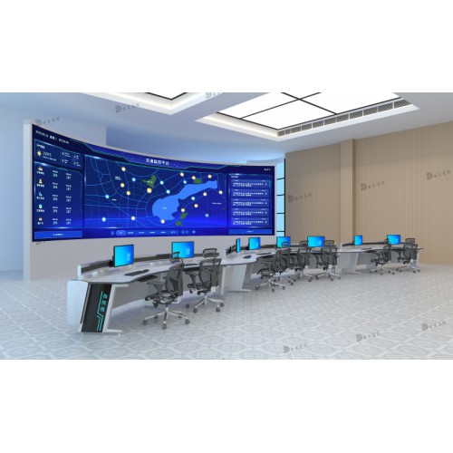 应急指挥中心控制台 公安局指挥中心操作台 指挥调度台 监控台