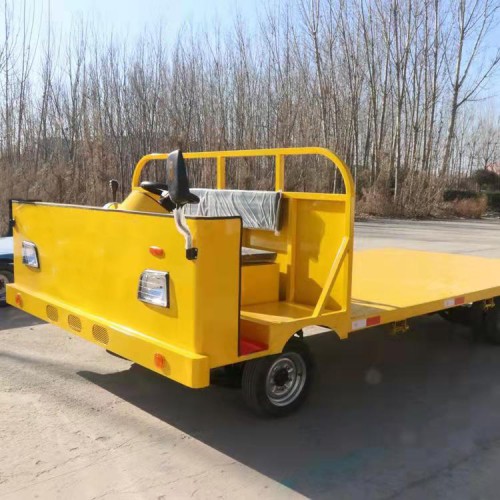 2吨4吨建材运输平板车  载重王搬运车  厂区搬运车