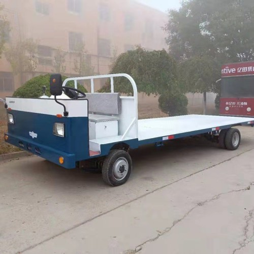 重型平板运输车  工业电动拉货车  电动平板车
