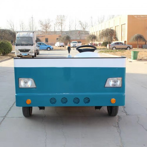 仓库运输电动平板车  电动拉货车  重型平板运输车