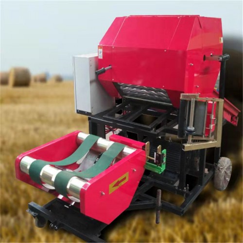 稻草秸秆打包机 液压秸秆打包机