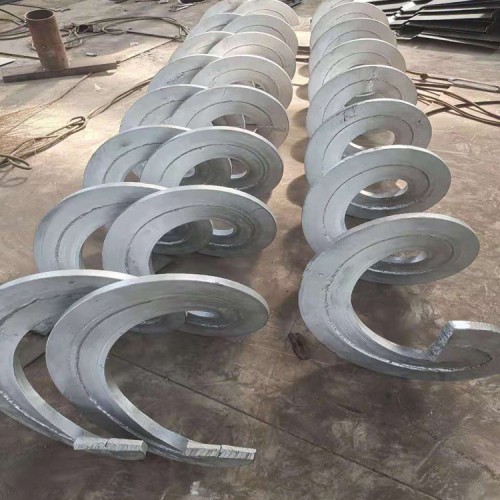 螺旋输送机  不锈钢无轴螺旋叶片  厂家供应