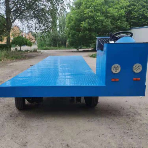 电动平板拉货车  库房厂区仓储转运车  工地仓库拉货电瓶车