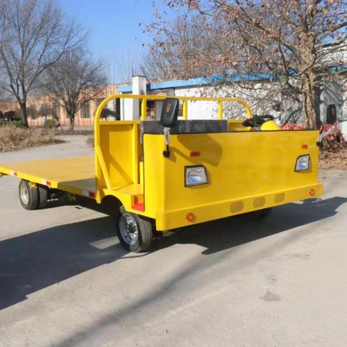 电动厂区搬运车  电动平板车  1-10吨电动设备搬运车