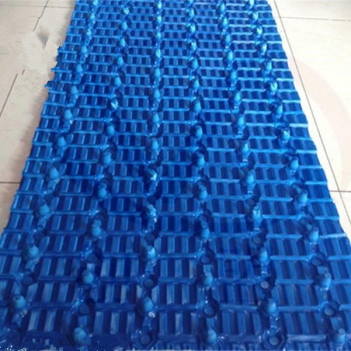 冷却塔填料 蓝色PVC材质 大点波填料 0.5米×1米填料