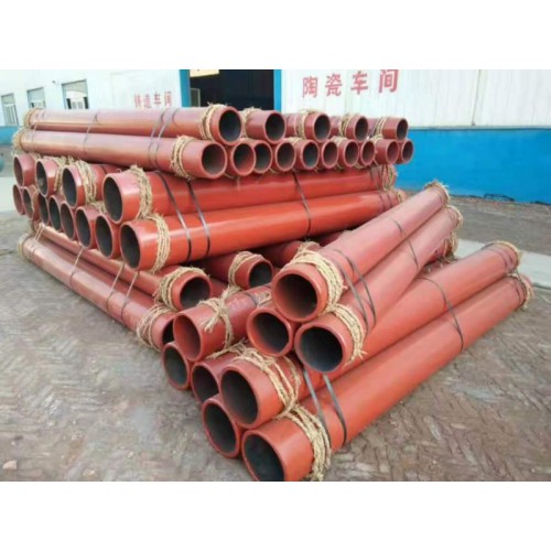 钢橡耐磨管 钢塑耐磨管 耐磨铸石管