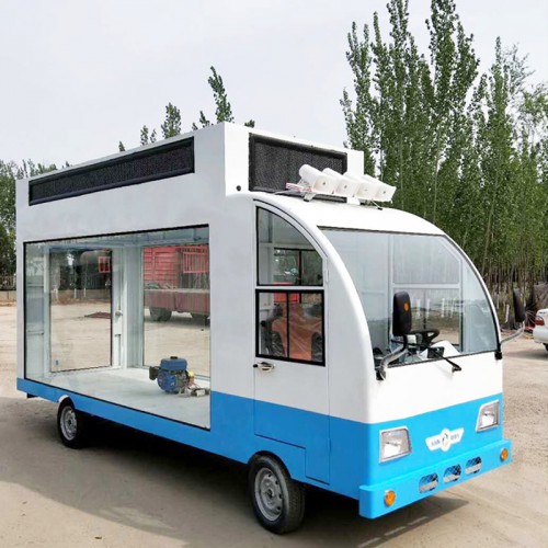 电动平板车  电动广告车  电动LED高清屏大屏幕宣传车