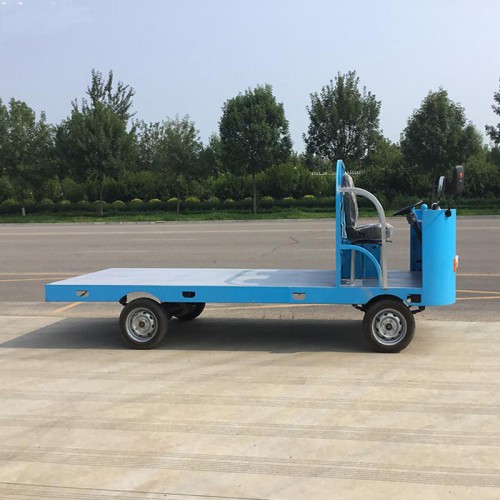 工业电动拉货车  加厚型周转工具车  电动平板车