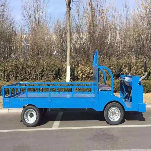 仓库运输电动平板车  生产建筑搬运车  库房厂区仓储转运车