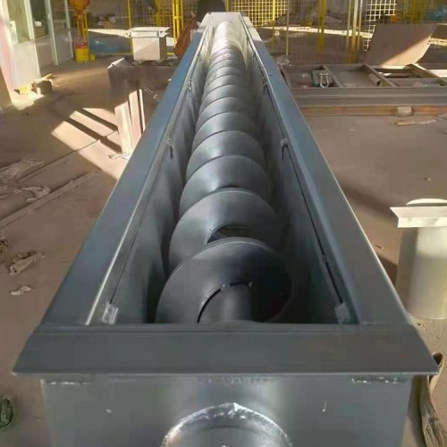 U型螺旋输送机 不锈钢无轴螺旋输送机叶片