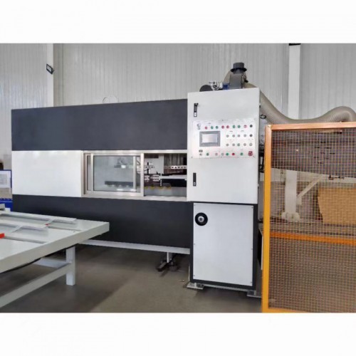 全自动高速水墨印刷开槽模切（粘箱钉箱）打包一体联动线