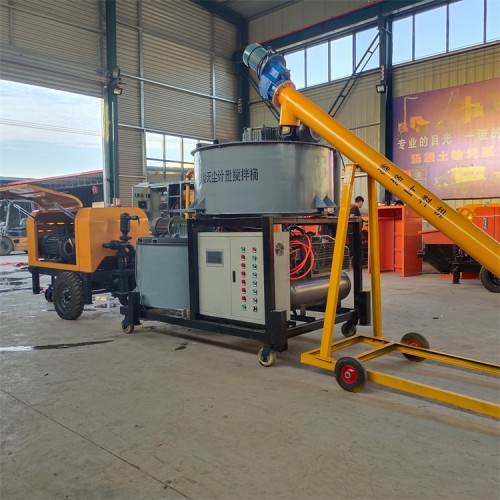 石膏基自流平输送泵厂家 全自动石膏基输送泵