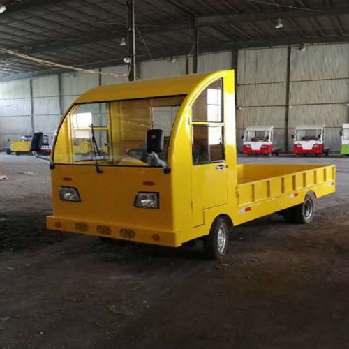 工业电动平板车  电动拉货车  电动物流周转车