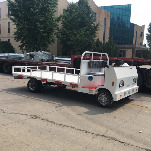 工地平板搬运车  工业电动周转车  建材运输平板车