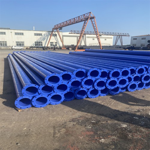 给水涂塑钢管 法兰连接涂塑复合钢管 消防给水用涂塑钢管