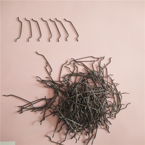 端钩型钢纤维 不锈钢型钢纤维 高性能新型复合材料端钩型钢纤维