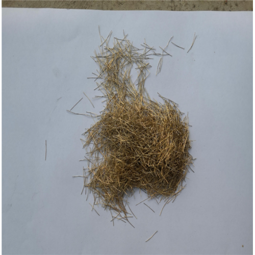 镀铜微丝型钢纤维 工用钢纤维 高铁镀铜纤维