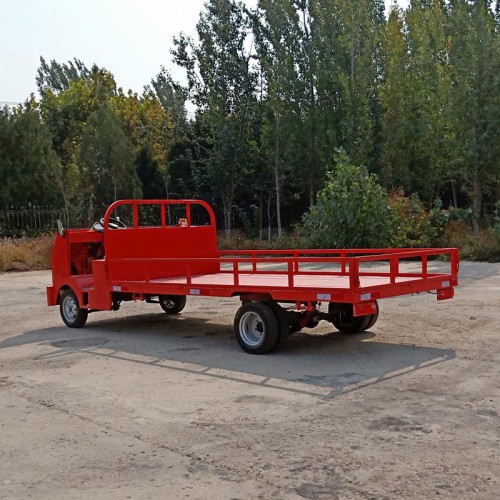 电动厂区搬运车  电动平板工具车  工业电动平板车