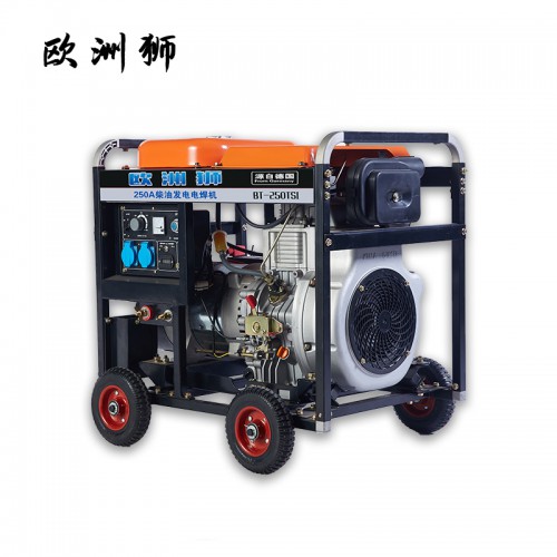 250A柴油发电电焊机 单三相发电电焊机