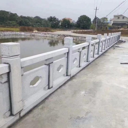 产地直销各种石栏杆 桥栏杆 景区栏杆 河道护栏