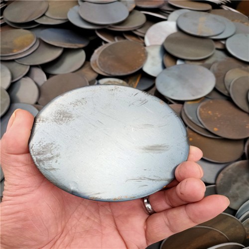 钢板冲压切割精车圆片 垫圈 铁饼 法兰毛坯 盲板 异形件