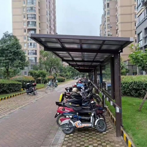 自行车棚 电动车棚 电动自行车棚定制