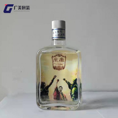 玻璃小酒瓶 透明玻璃小酒瓶厂家